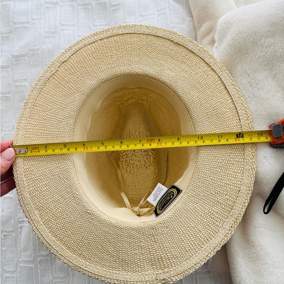 Kallina Woven Fedora, unisex & adjustable - Picture 9 of 11